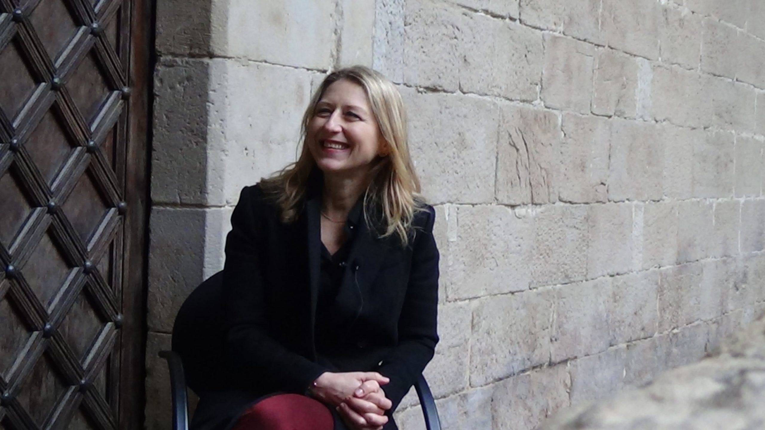 Mireia González, entrevista al pati de lIEI