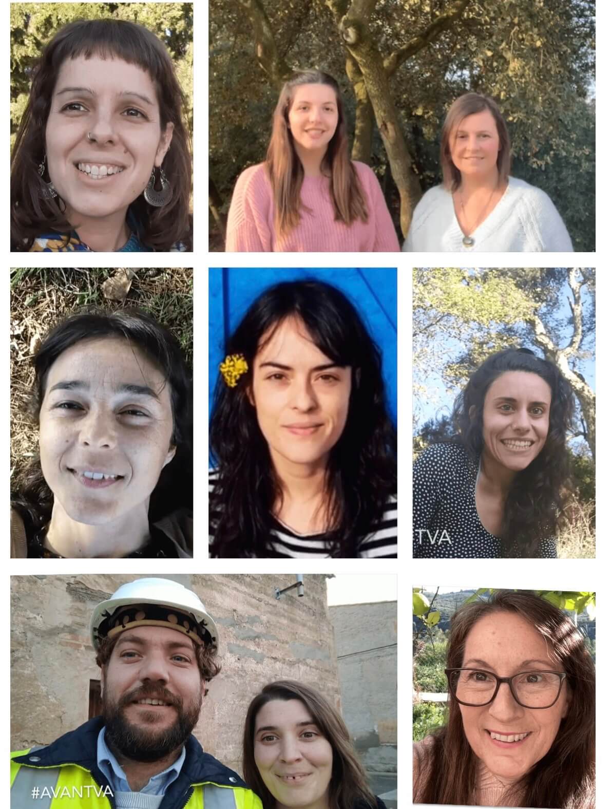 Algunes de les membres del projecte cooperatiu Avantva