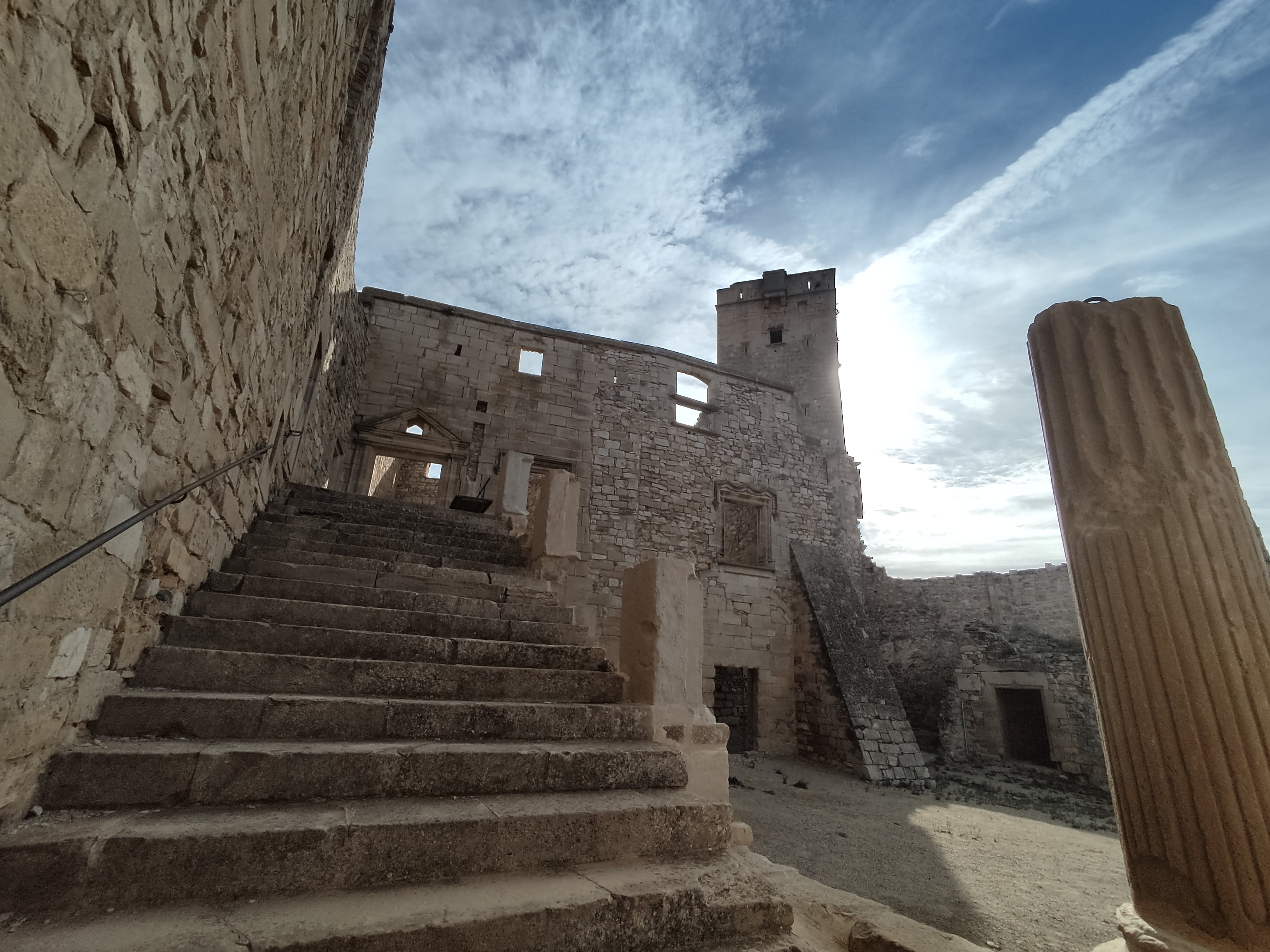 Escalinata Castell Ciutadilla