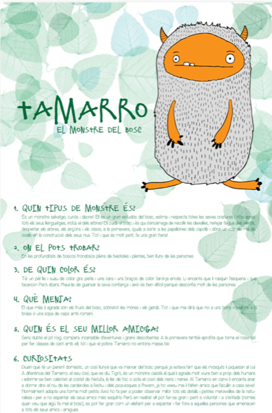 Tamarro, monstre de No tots els monstres són dolents