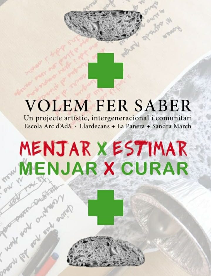 Textos Volem fer saber. Menjar per estimar. Menjar per curar