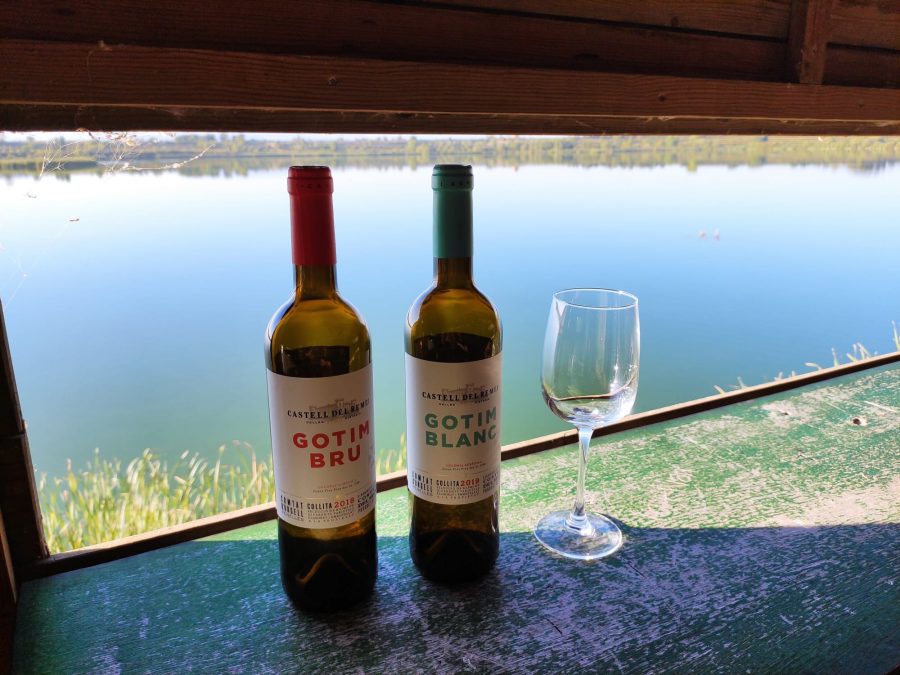 Vins del Castell del Remei per a la visita guiada a l'estany d'IVars i Vila-sana